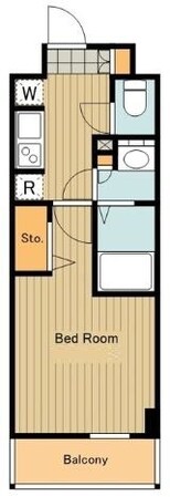 Ｎ－ｓｔａｇｅ　Ｈａｃｈｉｏｊｉ　IIの物件間取画像